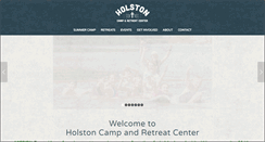 Desktop Screenshot of holstoncenter.org
